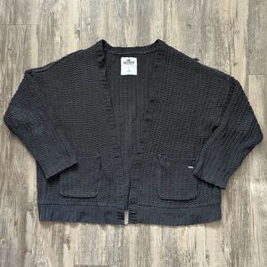 Hollister No Close Knit Cardigan Sweater Size Small Women's